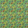 Cotton Print Fabric | Pool Balls Green
