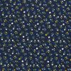 Cotton Print Fabric | Garden Blooms Dark Navy