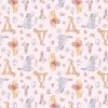 Licensed Cotton Fabric | Winnie The Pooh - New Blooms Pink