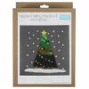 Needle Felting Kit With Frame | Christmas Tree