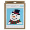 Needle Felting Kit With Frame | Snowman