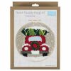 Punch Needle Kit With Hoop | Festive Car