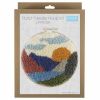 Punch Needle Kit With Hoop | Landscape