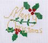 Fun Counted Cross Stitch Kit | Merry Christmas