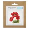 Fun Counted Cross Stitch Kit | Poppies