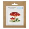 Fun Counted Cross Stitch Kit | Toadstool