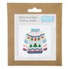 Fun Counted Cross Stitch Kit | Christmas Jumper