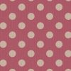 Tilda Chambray Dots Fabric | Burgundy