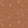 Cassandra Connolly Meadowside Fabric | Small Seeds Rusty Orange