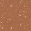 Cassandra Connolly Meadowside Fabric | Small Seeds Rusty Orange