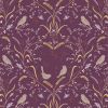 Cassandra Connolly Meadowside Fabric | Bird by Bird Deep Plum