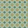 Majolica Lewis & Irene Fabric | Multi Tile Minty Green