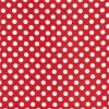 Poppies Cotton Fabric | White Dot
