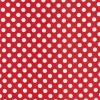 Poppies Cotton Fabric | White Dot