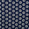 Viscose Challis Fabric | Daisy Navy