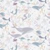 Cassandra Connolly Sound Of The Sea Fabric | Sirens Spell Sea Mist Blue
