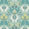 Spring Hare Lewis & Irene Fabric | Spring Hare Duck Egg