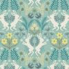 Spring Hare Lewis & Irene Fabric | Spring Hare Duck Egg
