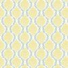 Spring Hare Lewis & Irene Fabric | Floral Trellis Yellow