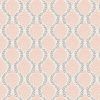 Spring Hare Lewis & Irene Fabric | Floral Trellis Pink