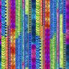 Laurel Burch Fabric | Stripe Multicolour