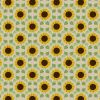 Sunflowers Lewis & Irene Fabric | Sunflowers & Leaves Natural