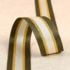 Webbing Metallic Polyester Gloss - 40mm | Olive