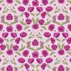 Poppies Lewis & Irene Fabric | Mirrored Poppies Light Lavender
