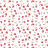 Poppies Lewis & Irene Fabric | Multi Poppies White