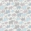 Special Delivery Lewis & Irene Fabric | Elephants & Stars Blue