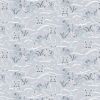 Cassandra Connolly Arctic Adventure Fabric | Haring Around Light Grey Pearl