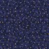 Celestial Lewis & Irene Fabric | Bumbleberries Midnight Blue Gold Metallic