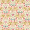 All We Need Is Love Lewis & Irene Fabric | All We Need Is Love Linen Gold Metallic