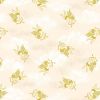 All We Need Is Love Lewis & Irene Fabric | Cherubs Cream Gold Metallic