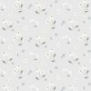 Cassandra Connolly Floral Song Fabric | Dancing Daisies Pale Grey