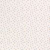 Cotton Rich Jersey Fabric | Dots Off White