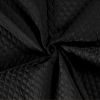 Quilted Coating Fabric | Stars Black