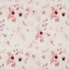 Organic Jersey Fabric | Waterflowers Dusty Pink