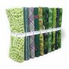 Quilting Fat Quarter Bundle | Curated 'Scraps' 10 Fat Qs! - Greens