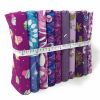 Quilting Fat Quarter Bundle | Curated 'Scraps' 10 Fat Qs! - Purple Hues