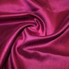 Shantung Satin Fabric | Sangria