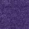 Prismatic Colour Splash Batik Fabric | Wavy Fans Dark Purple