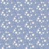 Cassandra Connolly Evenfall Fabric | Moonflower Dark Periwinkle
