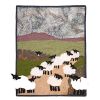 Quilting Antics Pattern | Going Home Sheep Wall Hanging