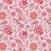 Indian Summer Fabric by Stuart Hillard | Large Floral Pinks