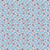 Indian Summer Fabric by Stuart Hillard | Climbing Flowers Blue