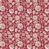 Indian Summer Fabric by Stuart Hillard | Floral Red