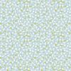 Sakura Lewis & Irene Fabric | Tiny Blossom On Duck Egg - Gold Metallic