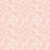 Sakura Lewis & Irene Fabric | Swimming Koi On Pink - Gold Metallic
