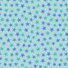Puffin Rock Lewis & Irene Fabric | Aqua Starfish On Sea Green